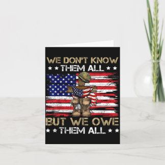 Cartão Não Conhecemos, Mas Devemos o Dia da Memória