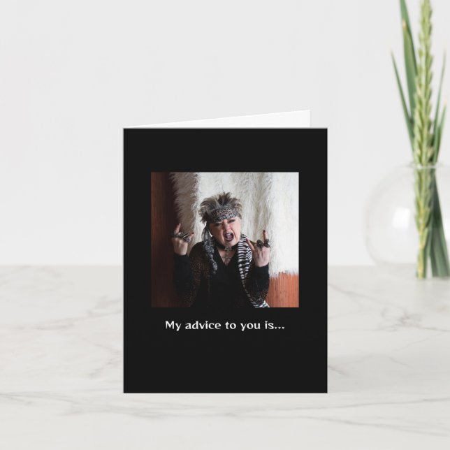 Cartão Não desista de seus sonhos (Frente)