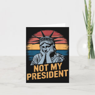 Cartão Não É O Meu Presidente Impedidor Que Resistiu Ao A