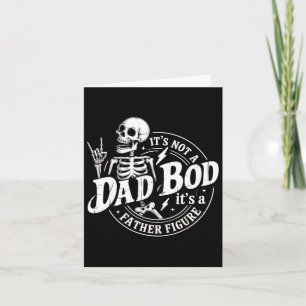 Cartão Não É Um Corpo De Pai É Uma Figura Paterna Retro D