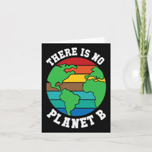 Cartão Não Existe Planeta B Dia da Terra 22 Abril Naturez