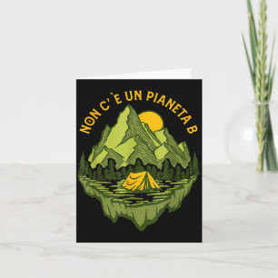 Cartão Não Existe Planeta B Mãe Terra Proteção Ambiental