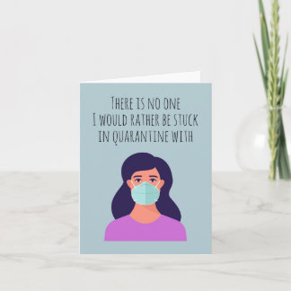 Cartão Não há nenhuma preferencialmente presa em quarente