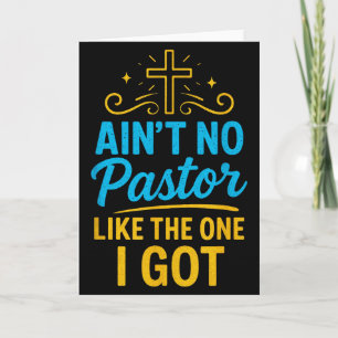 Cartão Não Há Pastor Como O Que Eu Tenho - Fé Cristã