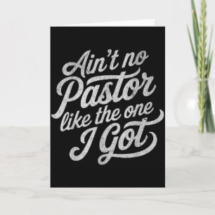 Cartão Não Há Pastor Como O Que Eu Tenho Igreja Engraçada