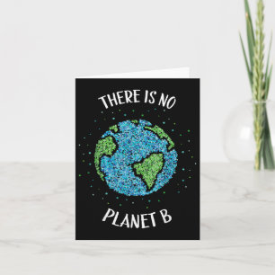 Cartão Não Há Planeta B Clima Ambiental Terra C