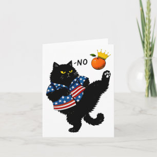 Cartão Não Há Reis Na América, Gato Negro Nós Somos As Pe