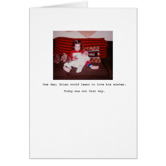 Cartão Não hoje…