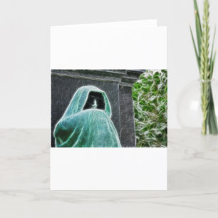 Cartão Não hoje Satã