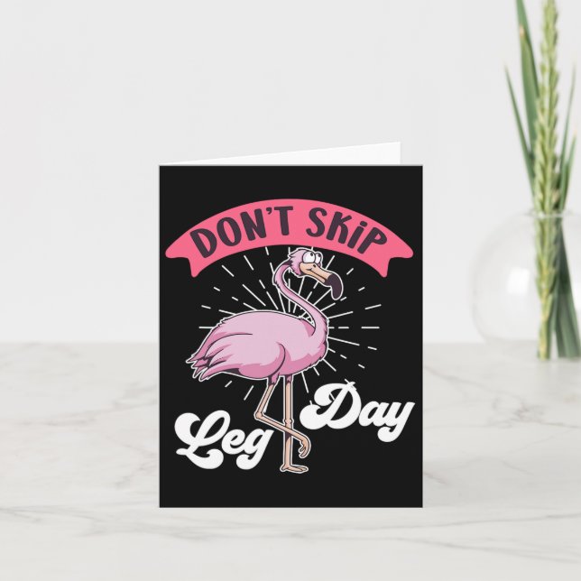 Cartão Não Ignore O Bacalhau De Treino De Peso Da Malhaçã (Frente)