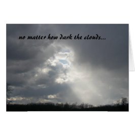 Cartão Não importa como obscuridade