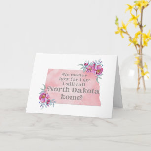 Cartão Não importa quão longe eu vá, eu ainda chamo Dakot