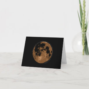 Cartão Não me diga que a lua está brilhando a citação de 