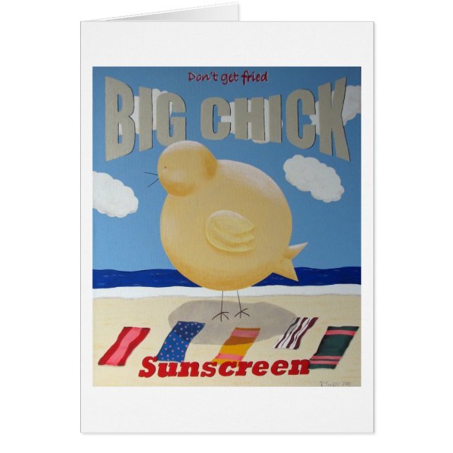 Cartão Não obtenha fritado (Frente)