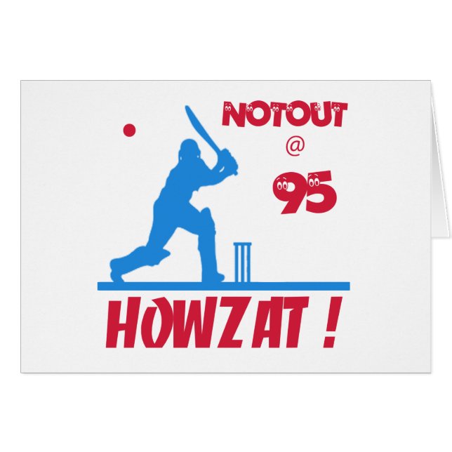 Cartão Não para fora em 95 (Frente Horizontal)