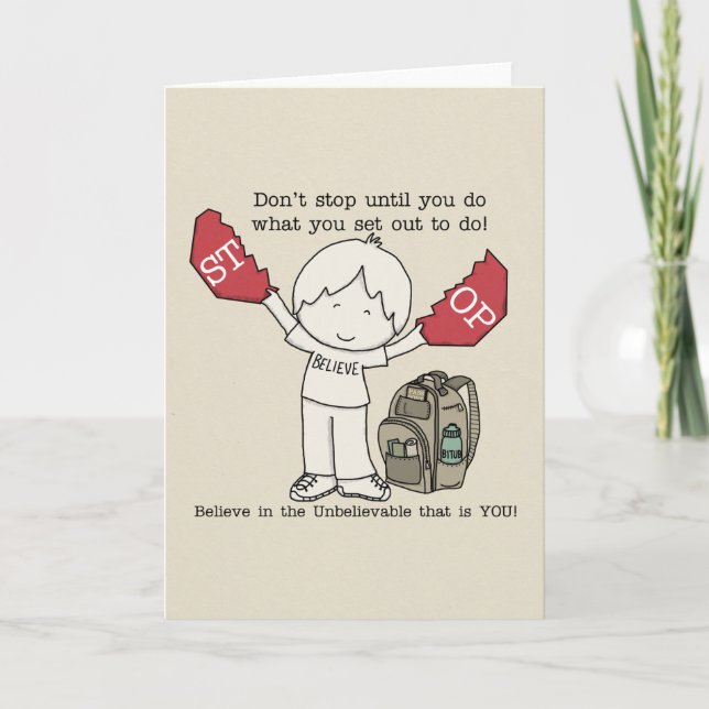 Cartão Não Parar (Frente)