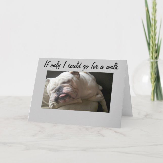 CARTÃO NÃO PODE IR PARA UMA TRISTE DE CAMINHADA (Frente)