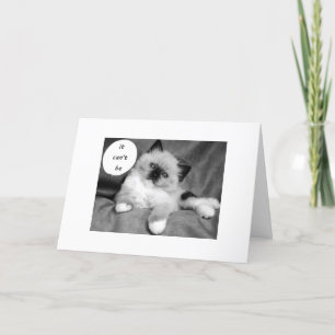 CARTÃO NÃO PODE SER SEU GÊMEO DE ANIVERSÁRIO