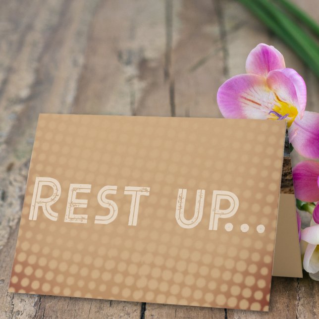 Cartão Não posso esperar que comece a lavar a saia (Criador carregado)