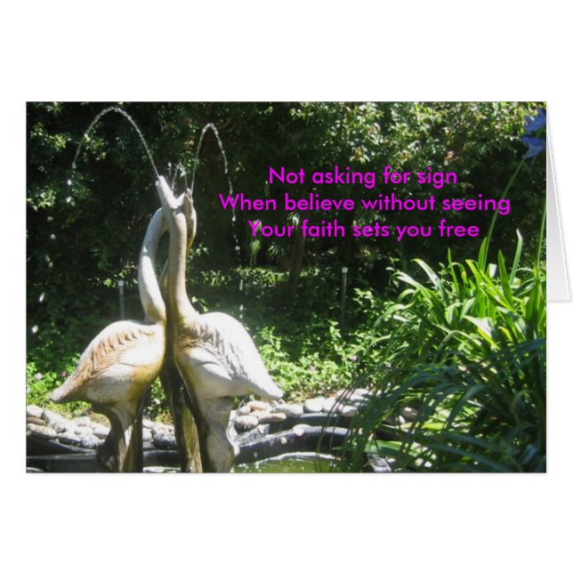 Cartão Não Solicitar Sign (Frente Horizontal)