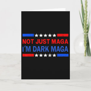 Cartão Não sou apenas Mega, sou Dark Mega Trump Eleições
