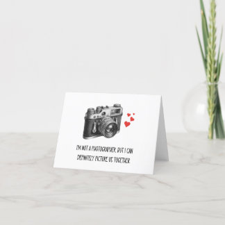 Cartão Não sou um fotógrafo, mas posso imaginar-nos junto