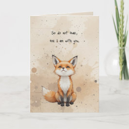 Cartão Não Tema Versículo da Bíblia