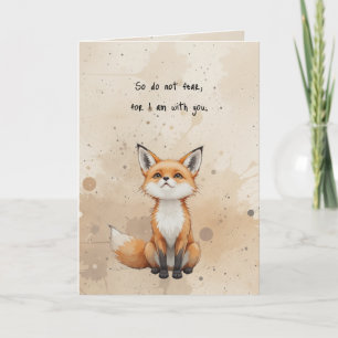 Cartão Não Tema Versículo da Bíblia