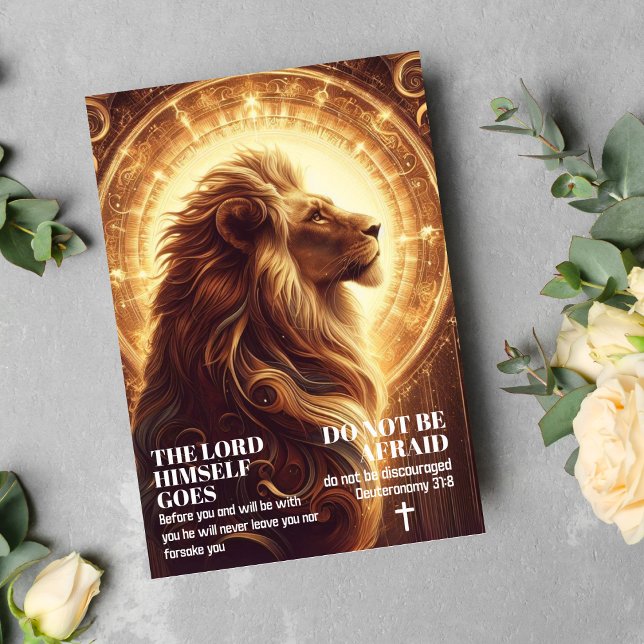 Cartão Não Tenha Medo De Desumonomia 31:8 (Criador carregado)