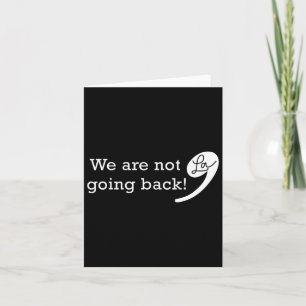 Cartão Não Voltar Para Kamala 2024 Engraçado Para O Presi