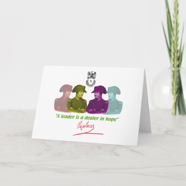 Cartão Napoleão (Frente)