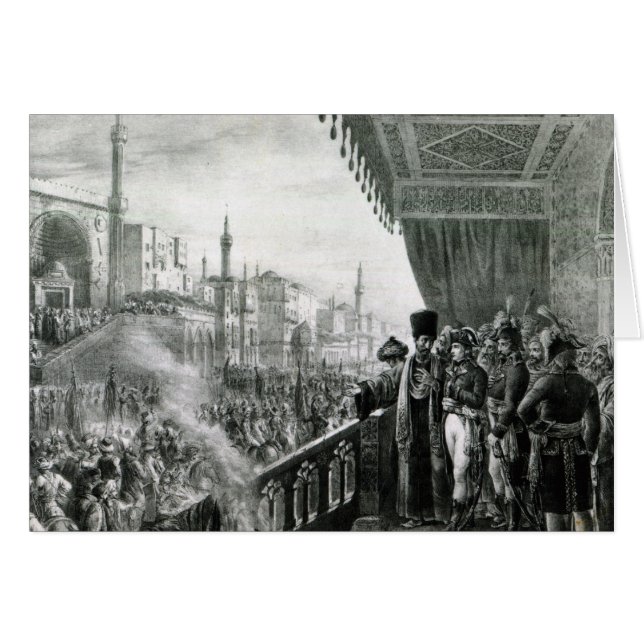 Cartão Napoleão Bonaparte (Frente Horizontal)