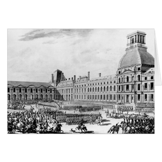 Cartão Napoleão Bonaparte First Consul (Frente Horizontal)