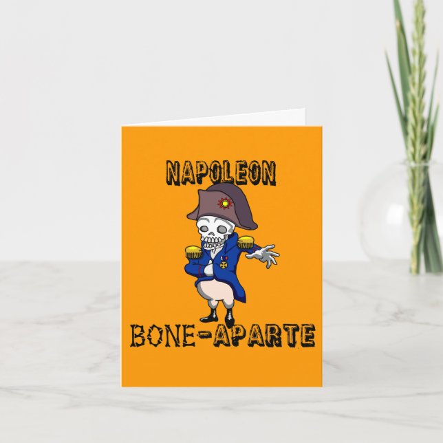 Cartão Napoleão Bone-aparte (Frente)