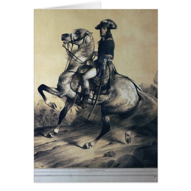Cartão Napoleon Bonaparte (Frente)