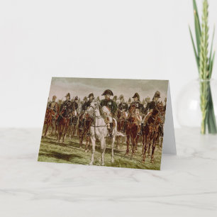 Cartão Napoleon I  and his Staff, c.1860