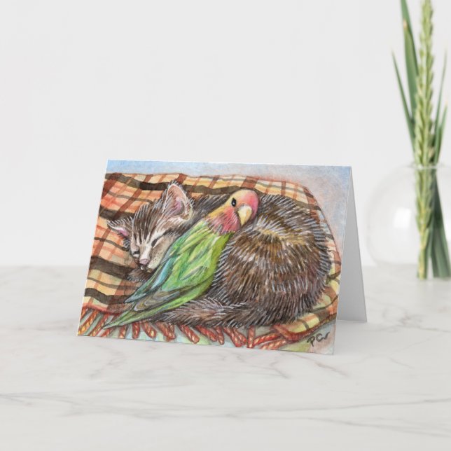 Cartão Napping Buddy (Frente)