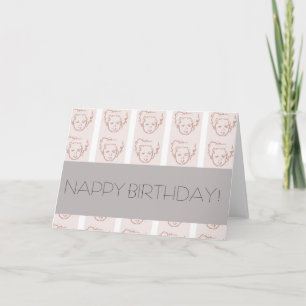 CARTÃO NAPPY ANIVERSÁRIO!