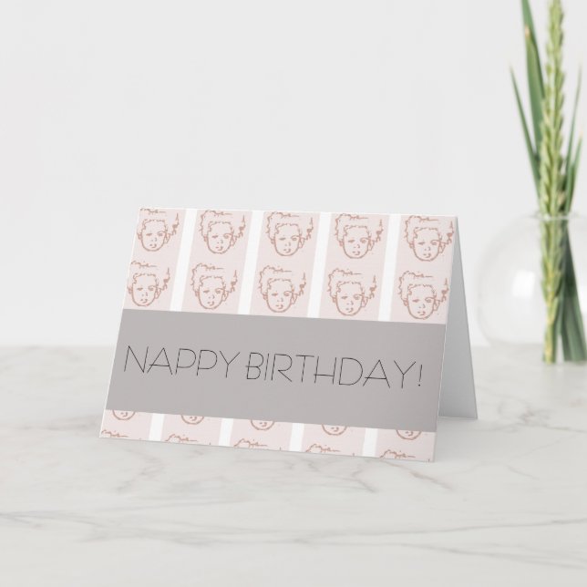 CARTÃO NAPPY ANIVERSÁRIO! (Frente)