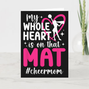 Cartão Naquele Tapis Cheer Mãe De Uma Cheerleader Mãe Che
