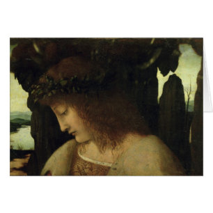 Cartão Narciso na fonte