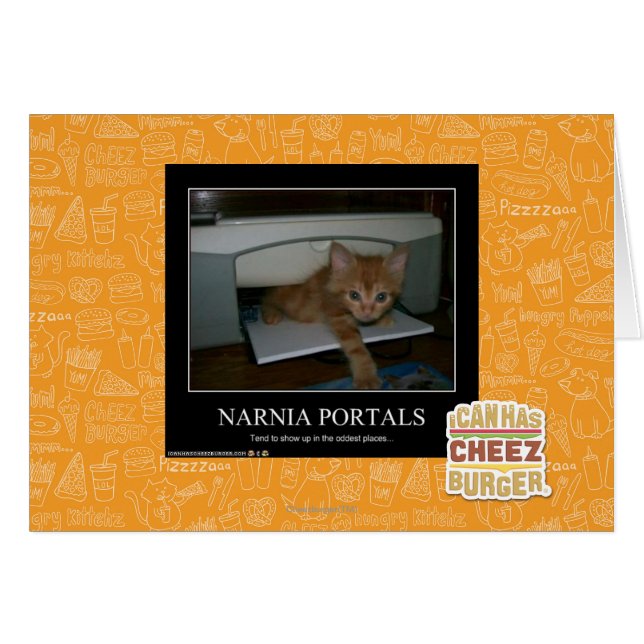 Cartão Narnia Portals (Frente Horizontal)