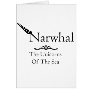 Cartão Narwhal