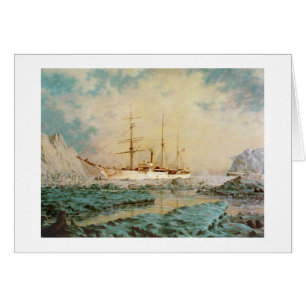 Cartão nas águas do Alasca "do urso" de Paul