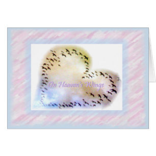 Cartão Nas asas do céu