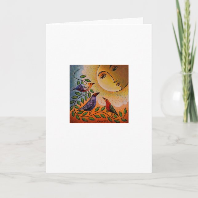 Cartão Nascer do sol (Frente)