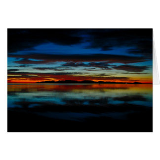 Cartão Nascer do sol 01 de Baja