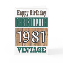 Nascer em 1981 - Saudações