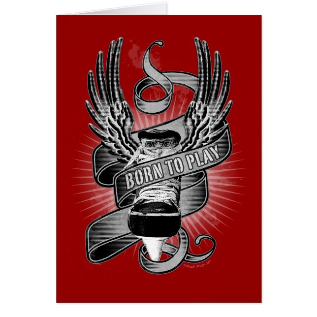 Cartão Nascer para jogar II (Frente)