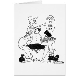 Cartão Nascer para pregar a arma